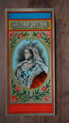 CHROMOLITHOGRAPHIE - WERBEETIKETT VOR DEM BRIEF - 1900er Jahre 
