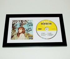 SINGER SASHA SLOAN SIGNED FRAMED 'ONLY CHILD' CD COVER ALBUM COA KYGO I'LL WAIT