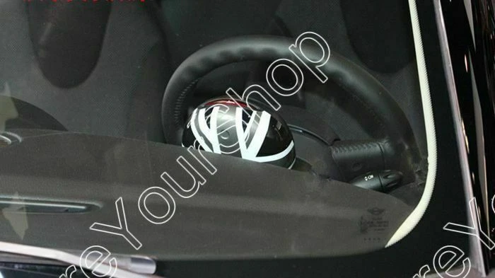 Black Union Jack UK Flag Tachometer Panel Cover for MINI COOPER R56 R58 R60 NEW Foto 4 de 4