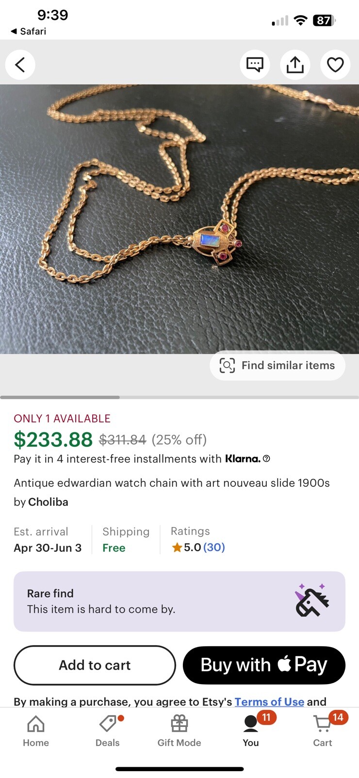 Antique Victorian gold filled opal ruby pocket wa… - image 6