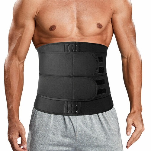Women Waist Trainer Sweat Belt Weight Loss Body Shapers Waist Trimmer Supports - Picture 13 of 16