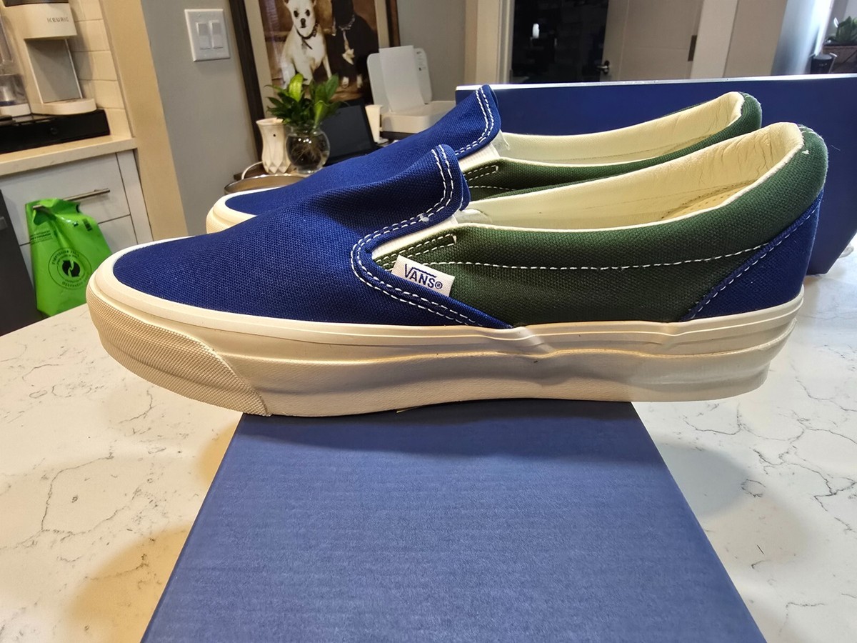 Vans Slip-On Reissue 98 SP LX BMX Blue Green VN000CSEY7G Men's