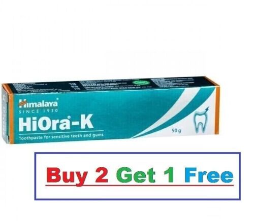 Himalaya Hiora K Toothpaste 1 x 50gm Buy 2 Get 1 Free - Picture 1 of 5