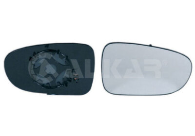 Alkar 6432130 mirror glass, outside mirror for Ford, Seat, VW