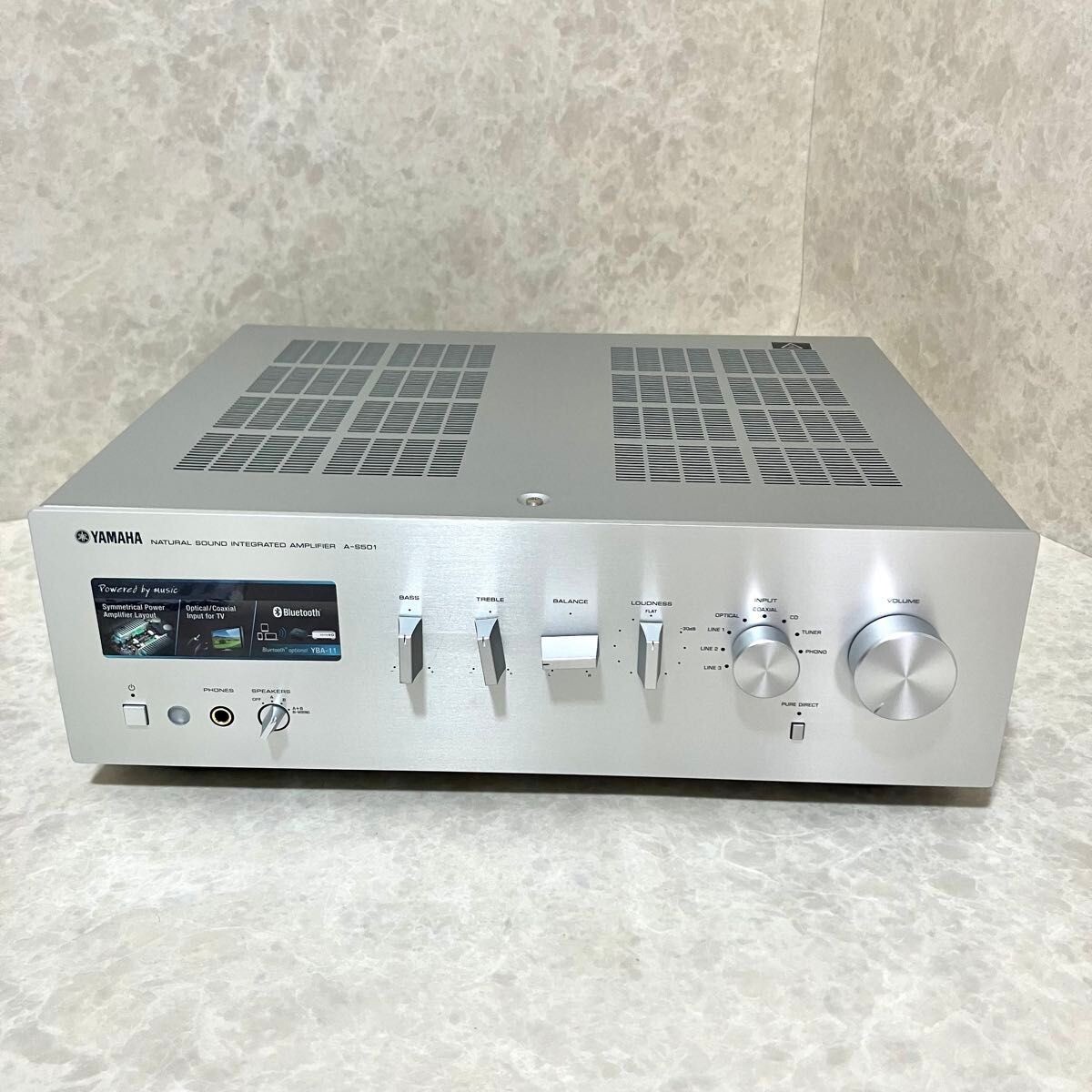 Yamaha A-S501 Natural Sound Integrated Stereo Amplifier Yamaha A-S501 Natural Sound Integrated Stereo Amplifier