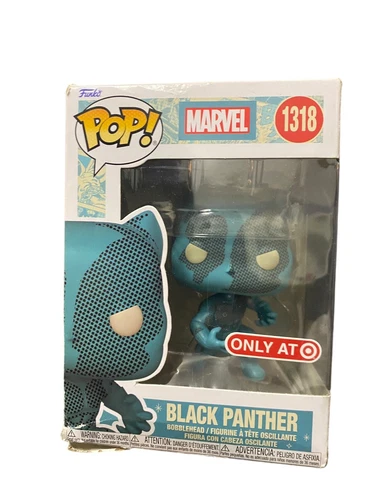 Funko Pop! Vinyl: Marvel - Black Panther - Target (Exclusive) #1318