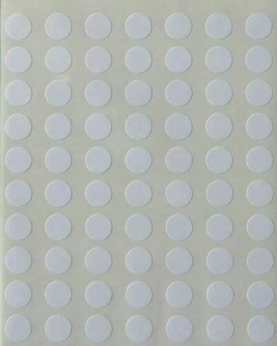 350 Small White Round Sticky Dots 8mm Circles Self Adhesive Stickers Labels