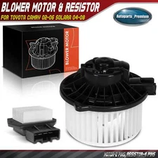 Front HVAC Blower Motor Resistor Kit for Toyota Camry 2002-2006 Solara 2005-2008
