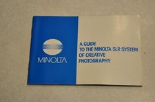 Minolta - A Guide to the Minolta SLR System of Creative Photography