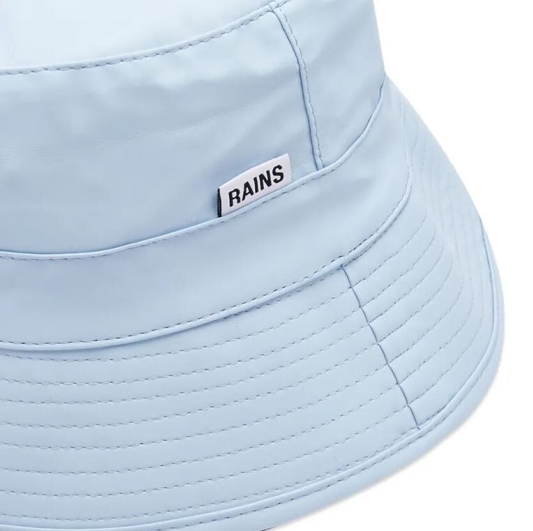 RAINS New in Package Light Blue Waterproof Bucket Hat SZ  display picture 1