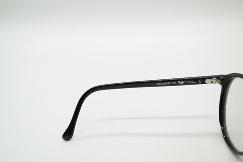 Vintage Stepper SI 103 Schwarz Gold Oval Brille Brillengestell eyeglasses NOS - Bild 5 von 6