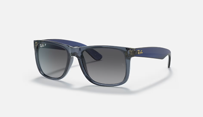 Ray-Ban Justin Classic Transparent Blue/Grey Gradient  display picture 1