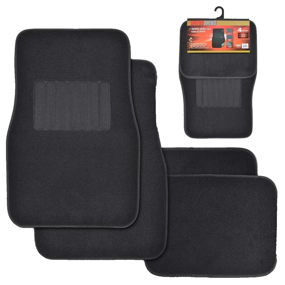 Black Car & Truck Floor Floor Mats Liners
