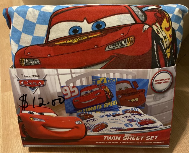 lightning mcqueen twin sheets