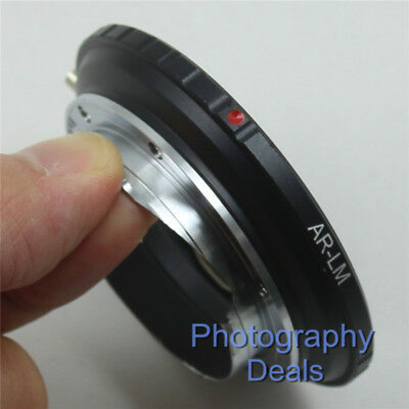 Konica AR Mount Lens Adapter to Leica M Mount M3 M2 M1 M4 M5 CL M6 MP
