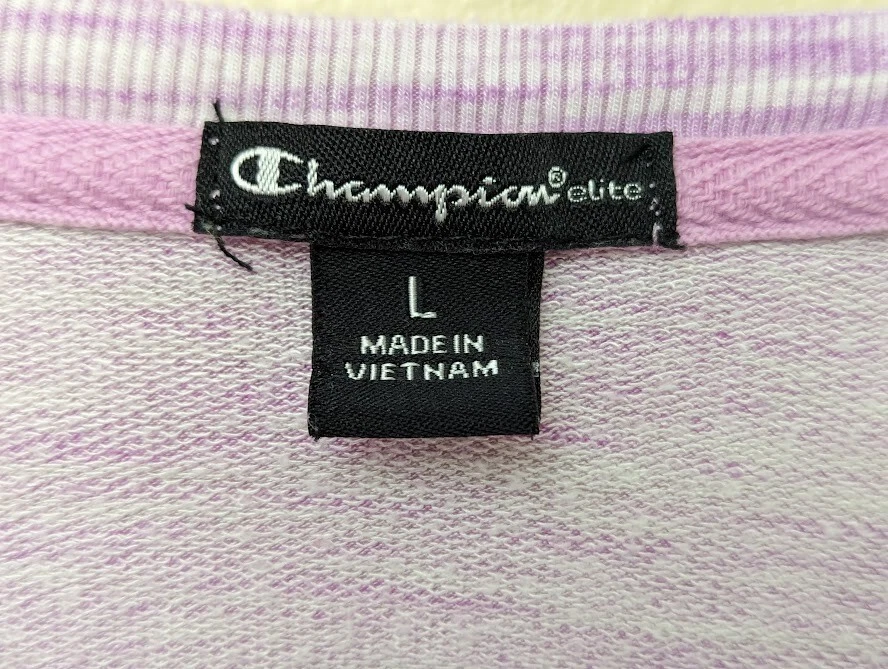 Champion Suéter Atlético Ligero Sudadera Mujer Rosa Talla Grande Foto 2 de 4