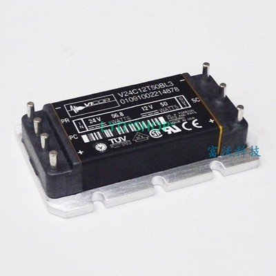 1pcs V24C12T50BL3 isolated  -  converter power module 24V to 12V-50W #A6-42