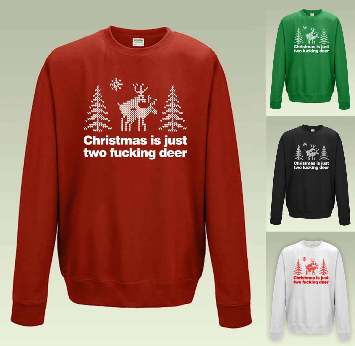 Christmas jumper reindeer shagging cheap