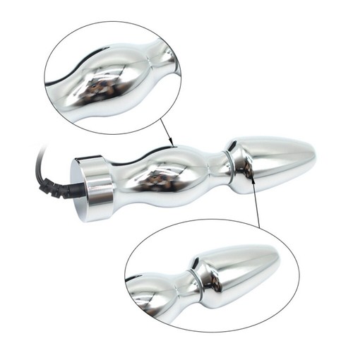 Edelstahl elektrischer männlicher Penis Dilator Plug Harnröhrengeräusche Dehner Spielzeug - Bild 5 von 10