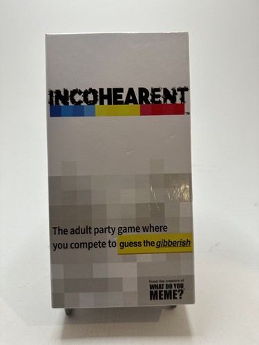 Incoherent Card Drinking Game WHAT DO YOU MEME? Adult Party Game ...