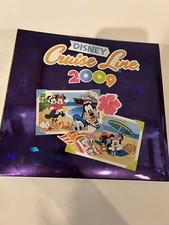 2009 Disney Cruise Line Scrapbook Memory Photo Album Castaway Case Mickey Minnie