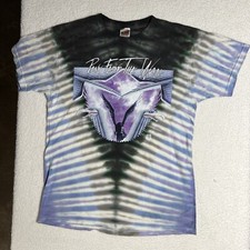 VTG Pink Floyd The Wall Tie Dye T Shirt Winterland 2001 Sz Large Fruit Of Loom