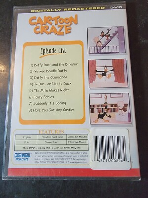 Cartoon Craze Presents Daffy Duck and the Dinosaur Vol. 15 (DVD