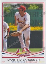 2017 Springfield Cardinals Danny Diekroeger RC Rookie St Louis