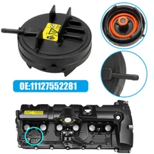 PCV Valve Cover For BMW 128i 328i 328xi 528i 528xi X3 X5 Z4 N52 2.0L-3.0L 06-13