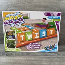 Twist Time WORD SCRAMBLE Indoor Outdoor Lawn Game Gigantic Family Learning Fun