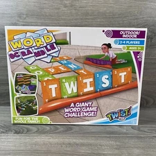 Twist Time WORD SCRAMBLE Indoor Outdoor Lawn Game Gigantic Family Learning Fun!