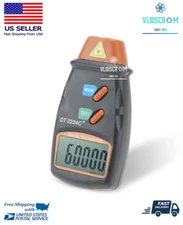 Digital Non Contact Tachometer DT-2234C+ RPM Tester Meter 2.5-99,999 RPM Auto
