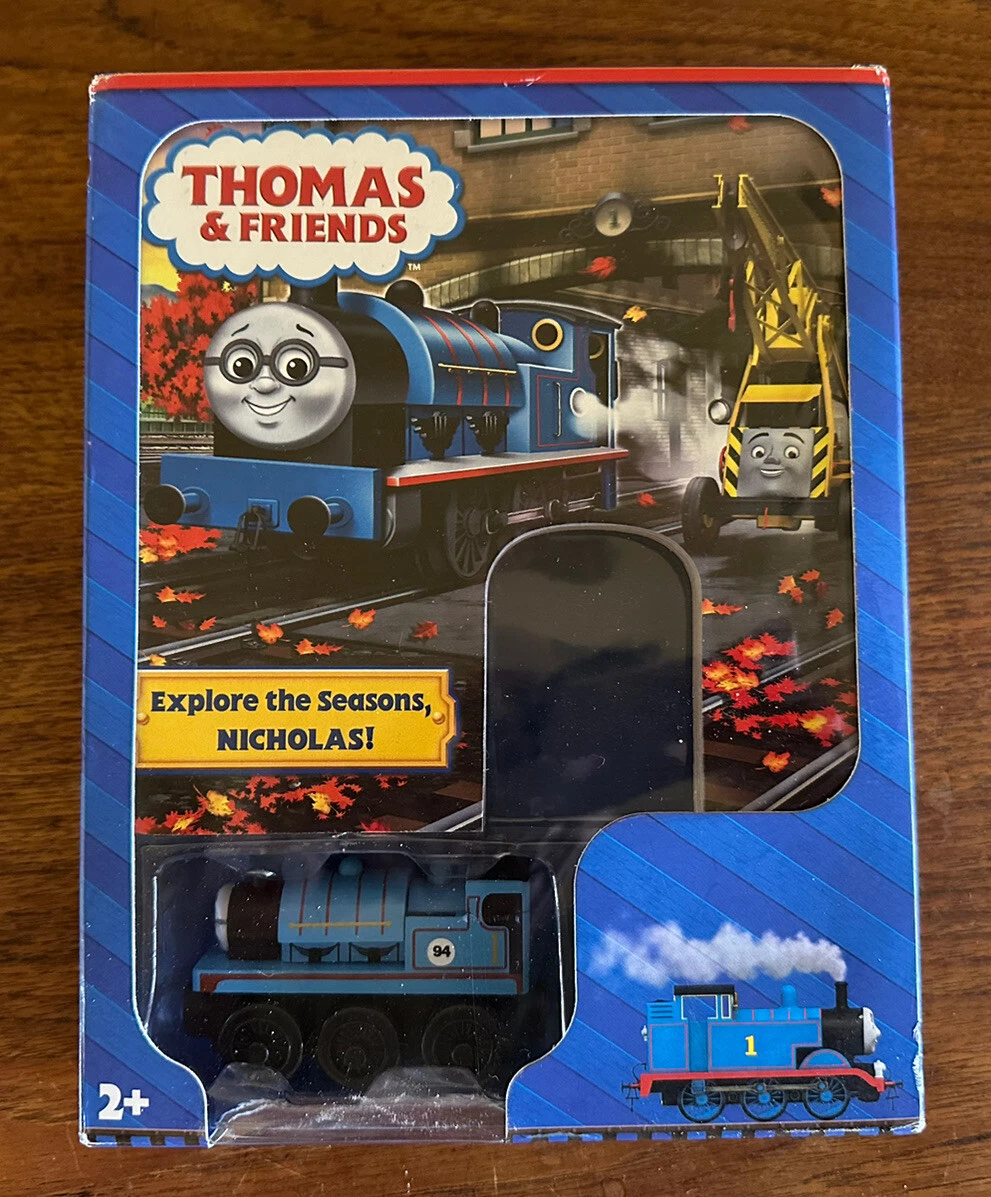 Fisher Price Wooden Thomas Train My Custom Engine Nicholas Book