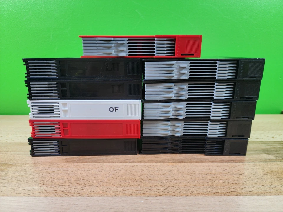 Pioneer CD Magazine 6 discos CD soporte cartucho lote de 8, 2 nítidos, 1 Magnavox Foto 4 de 4