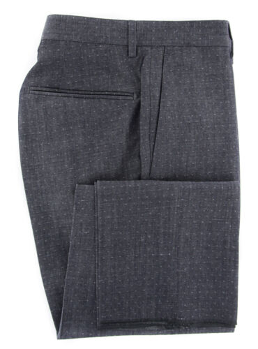 Pantaloni eleganti Incotex grigio antracite - sottili - 30/46 - (IN00305927805) - Foto 1 di 8