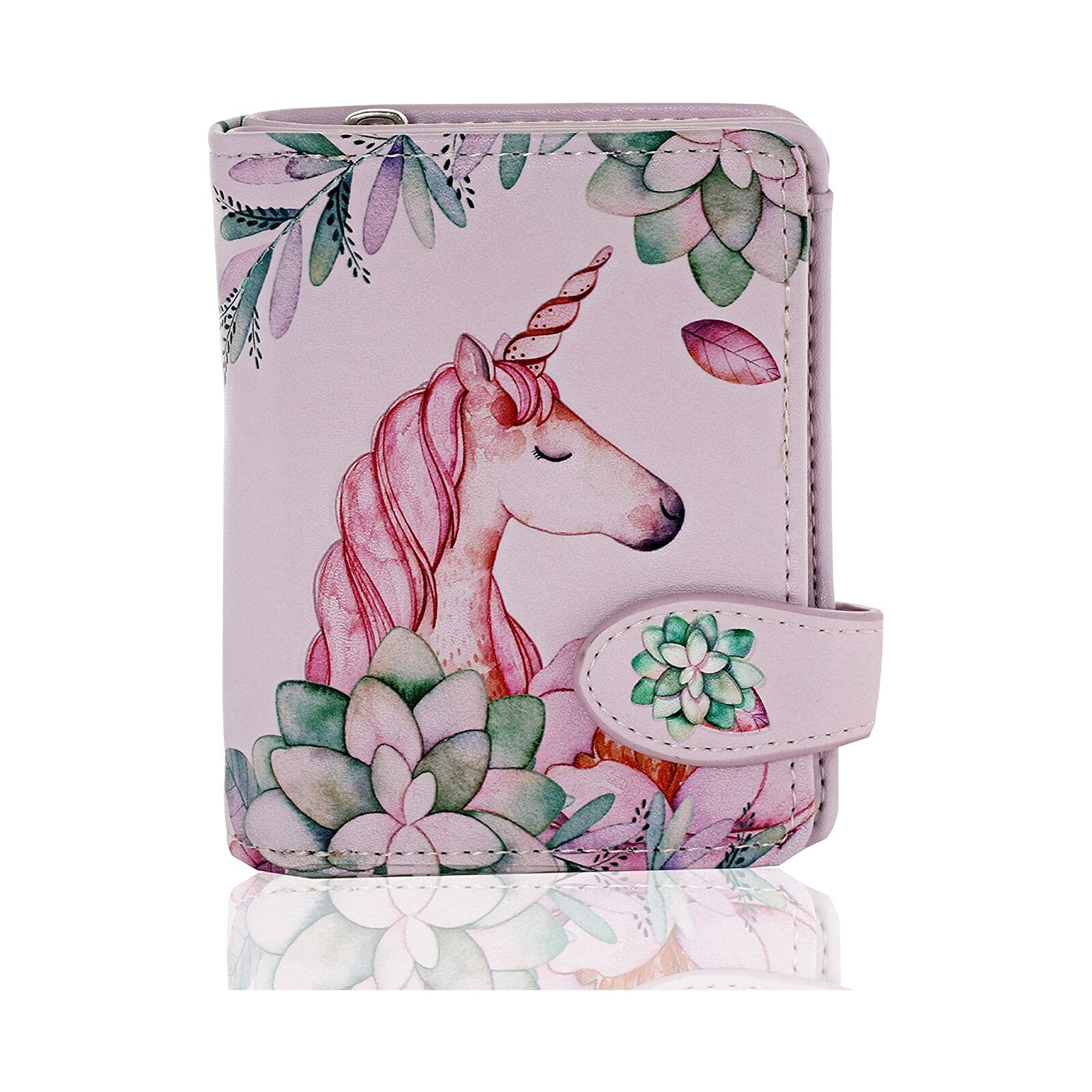 Маленький розовый кошелек на молнии Shagwear Unicorn Новый В НАЛИЧИИ 5690₽