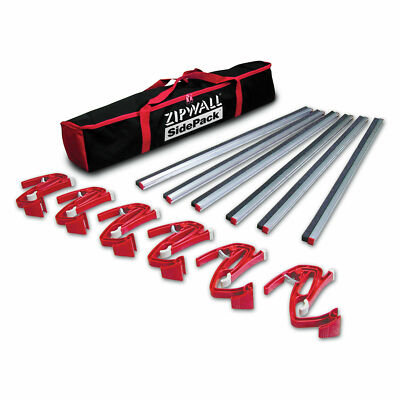 ZipWall SidePack Wandbefestigungsset für Staubschutzplatten SDPK