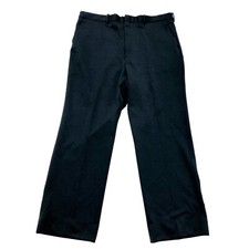 Vtg 70's Haband MoD Retro Pants Forest Green DISCO Bell Bottom Golf Trousers 40