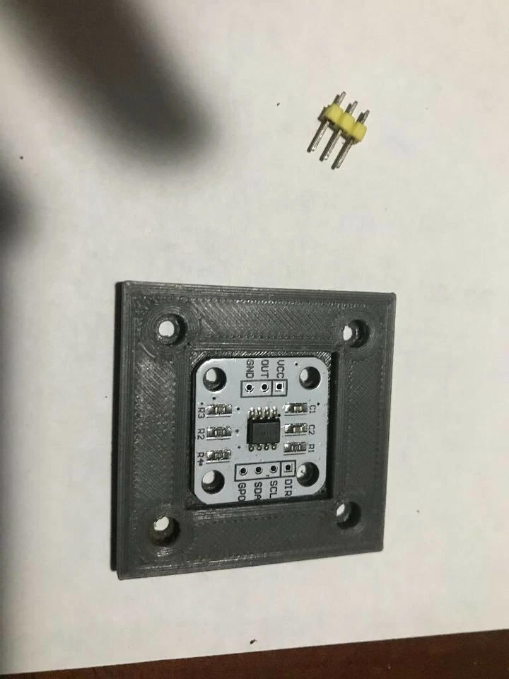 Codificador y placa de ruptura AMS AS5600 BOB magnético vía I2C con soportes Nema 17/14 Foto 4 de 4