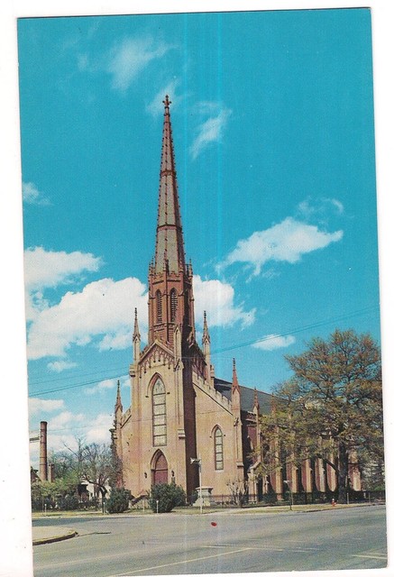 FIRST PRESBYTERIAN CHURCH Pres Wilson Parents Columbia South Carolina Postcard EBay