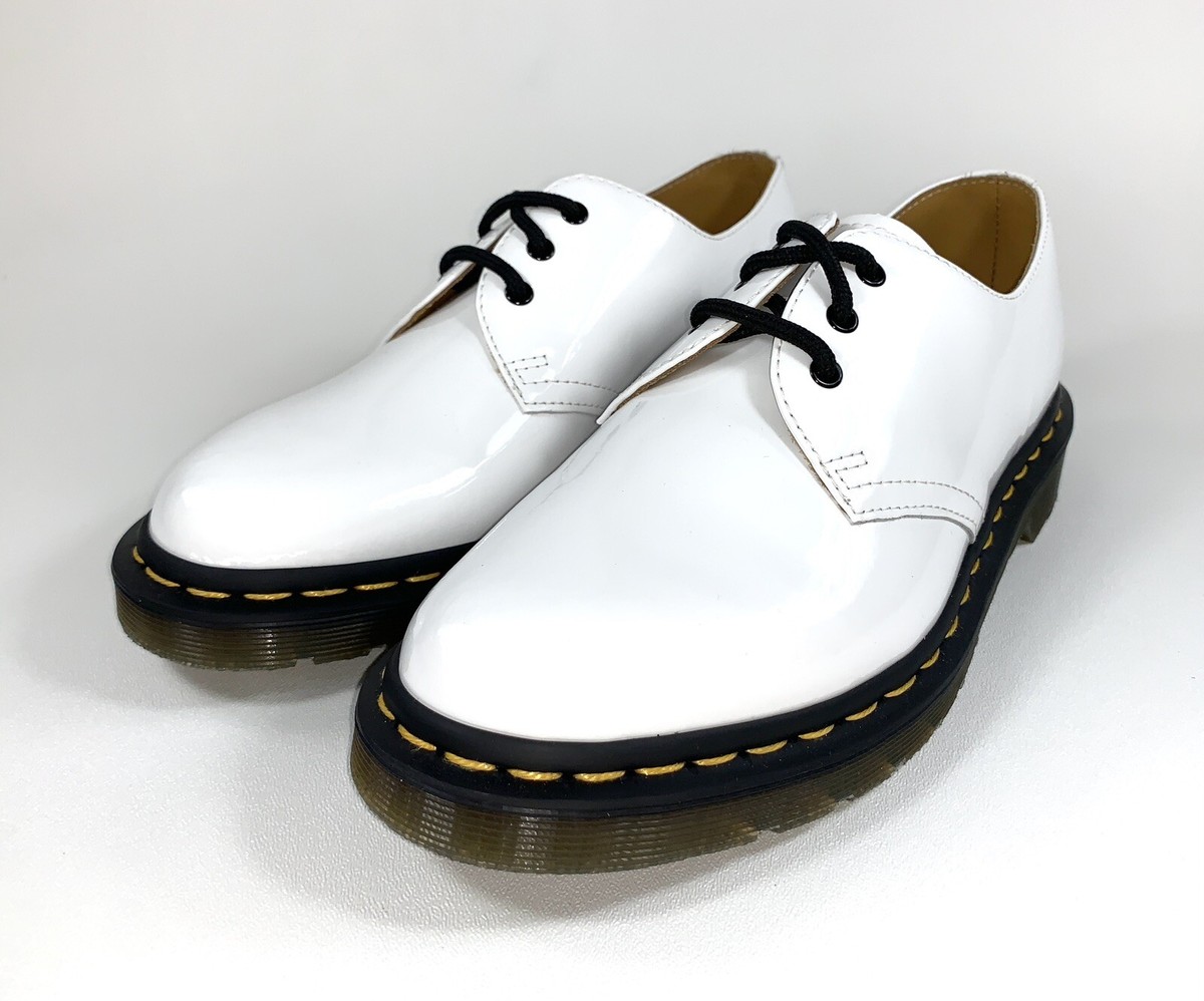 Dr. Martens 1461 Patent White Leather Lamper Oxfords Shoes Dr. Martens 1461 Patent White Leather Lamper Oxfords Shoes