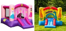 Bouncy Castle Slide Kids children Inflatable Garden outdoor jump Party fun toy