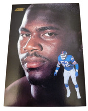 1991 Score #340 Pepper Johnson NFL New York Giants Football Card Dream Team (T