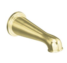 Kohler Antique wall-mount bath spout 3/4" NPT Polished Brass K-328-PB