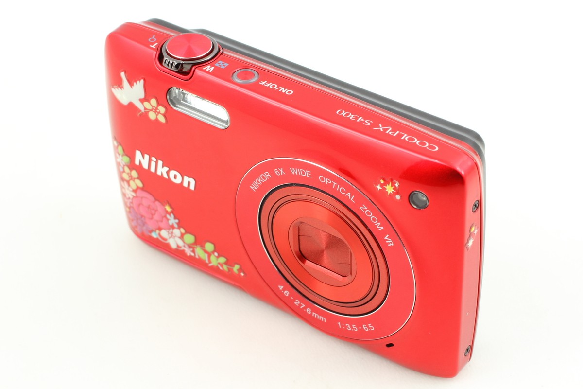 MINT] Nikon Coolpix S4300 Red Digital Camera From JAPAN | eBay