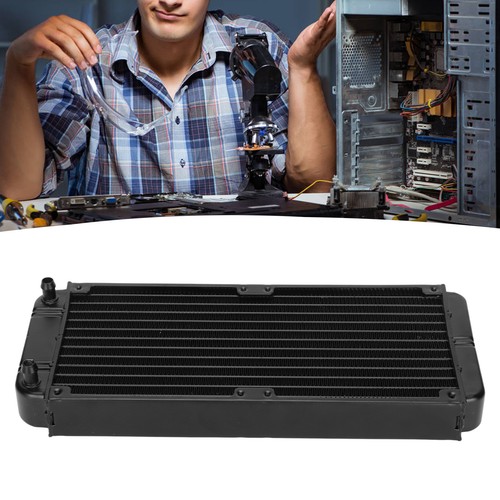 Water Cooling Radiator 18 Tubes Aluminum Aluminum Heat Exchanger Radiator Low - Afbeelding 5 van 12