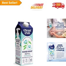 Water Blossom Eco-Friendly Liquid Hand Soap Refill - 32 oz for Moisturized Hands 0.32 per fl oz