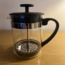 John Lewis French press cafetiere features a durable borosilicate glass beaker