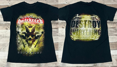 Hatebreed Destroy Everything Metalcore T-shirt S to 5XL NI042 FREE SHIPPING