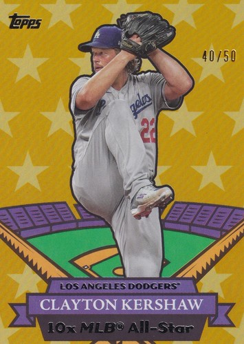 Clayton Kershaw [Gold] #07AS-4 2025 Topps Archives 2007 All-Stars card